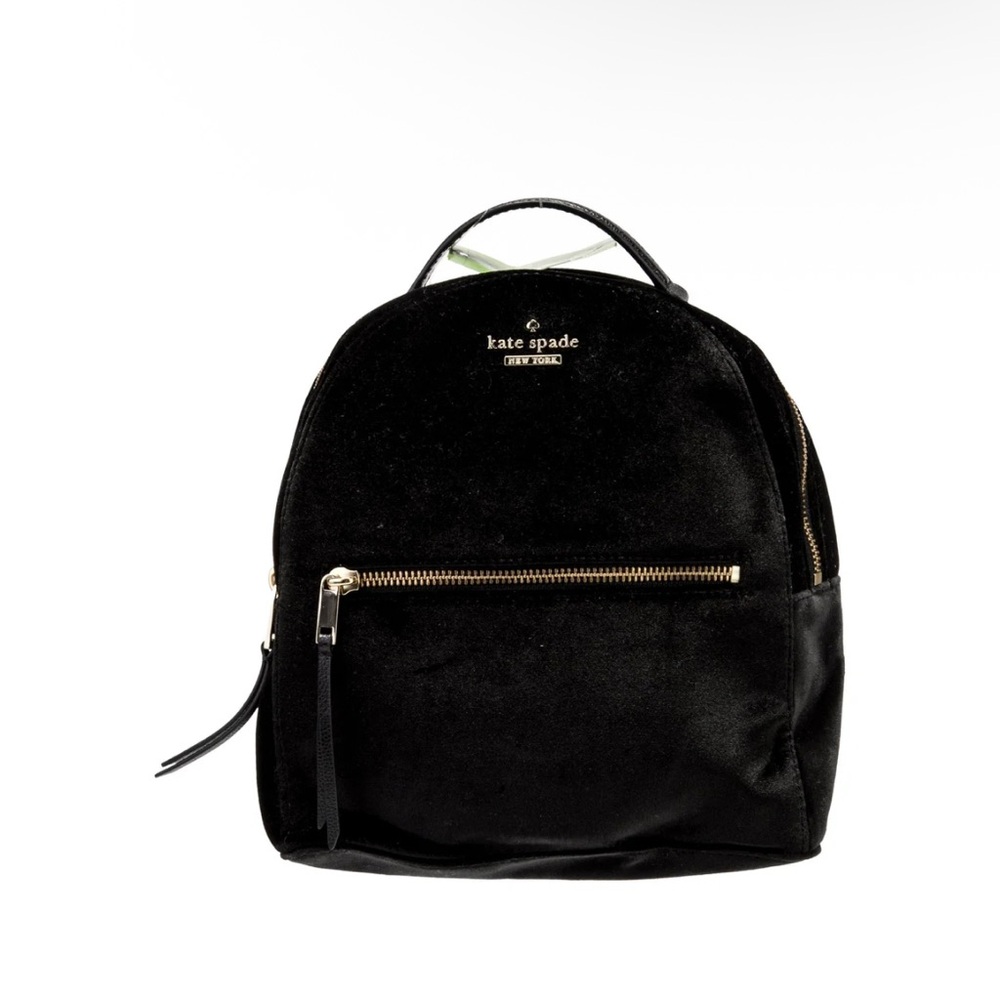 Kate Spade Velvet Backpack